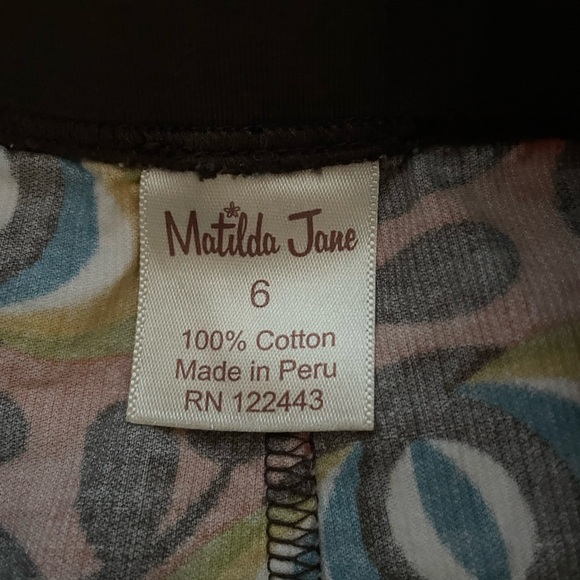 Matilda Jane girls size 6 Carrie Cargo corduroy pants - Picture 2 of 5